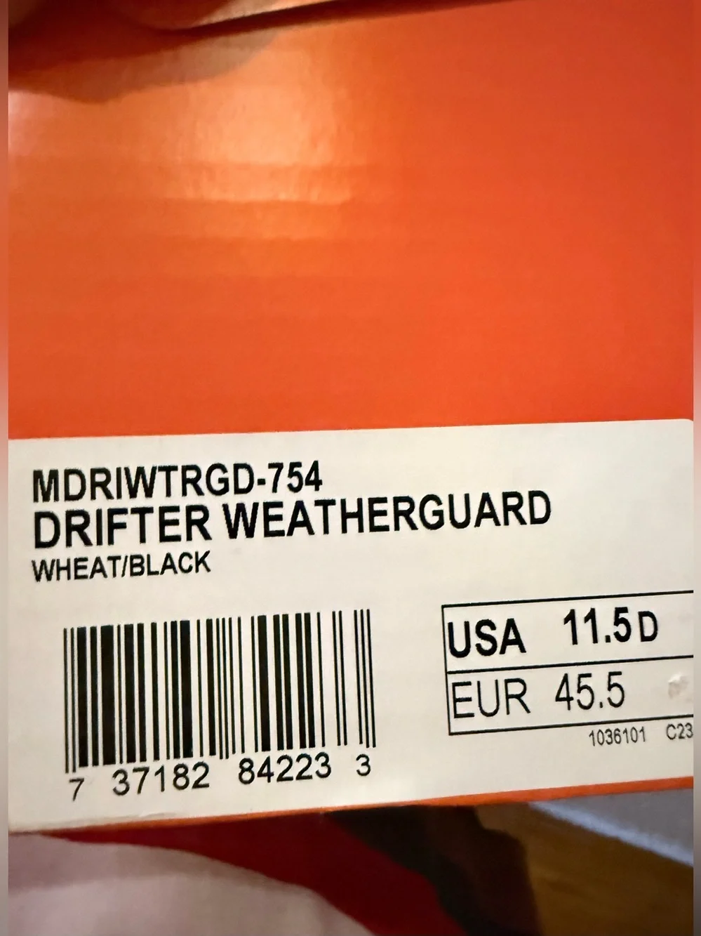 Lugz Drifter Weatherguard Men’s Wheat Black Boots Size 11.5 NIB